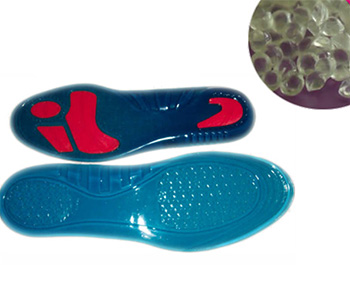 藍(lán)色透明tpe鞋底料